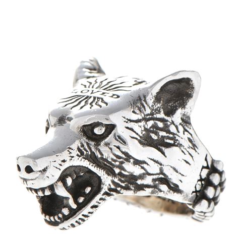 gucci anger forest wolf ring|wolves that live in forest.